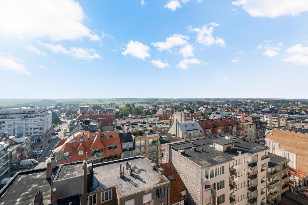 Penthouse App Met Imposant & Eindeloos Zeezicht Middelkerke Exterior foto